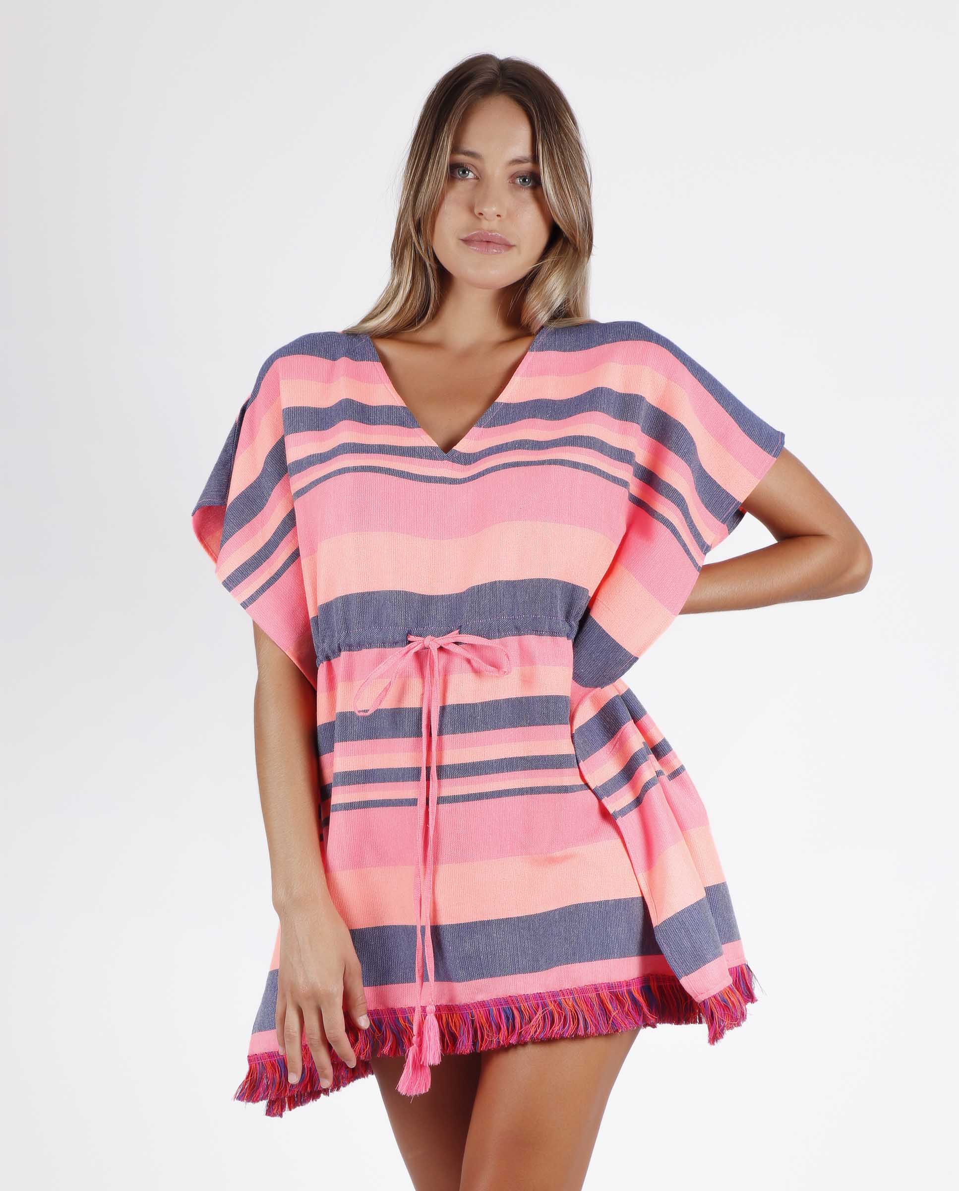 vestido-admas-mangas-corta-rayas-corto-p-damas